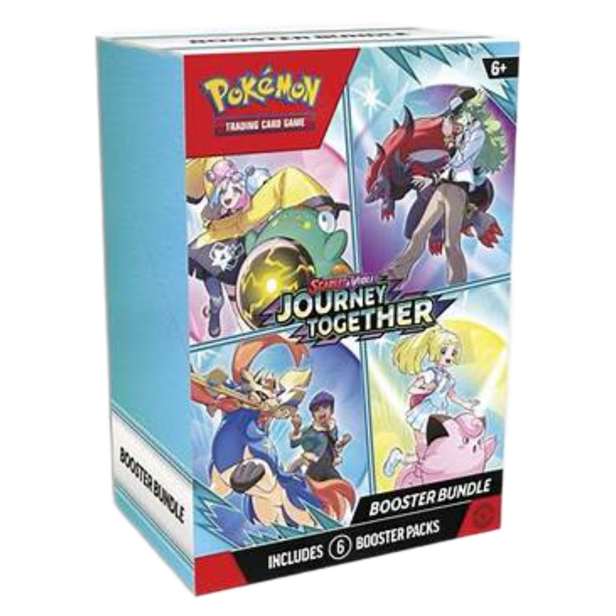 Pokemon TCG: Scarlet & Violet-Journey Together Booster Bundle (6 Packs)