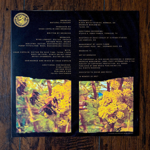 Natural Pleasure (TRANSLUCENT GREEN VINYL) | Mint (M) Mint (M)