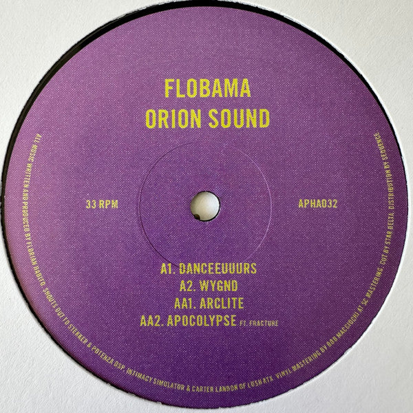 Orion Sound (VINYL) | Mint (M) Mint (M)