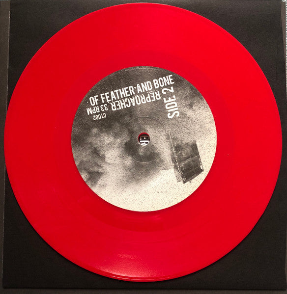 Of Feather And Bone / Reproacher Split (RED VINYL 7") | Mint (M) Mint (M)