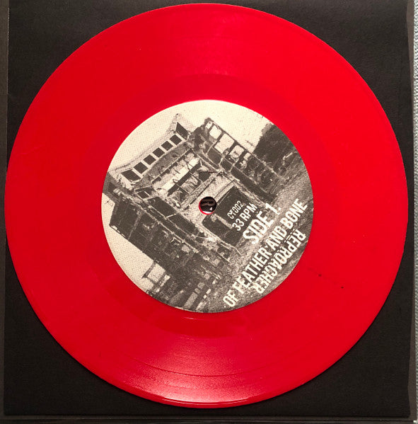 Of Feather And Bone / Reproacher Split (RED VINYL 7") | Mint (M) Mint (M)