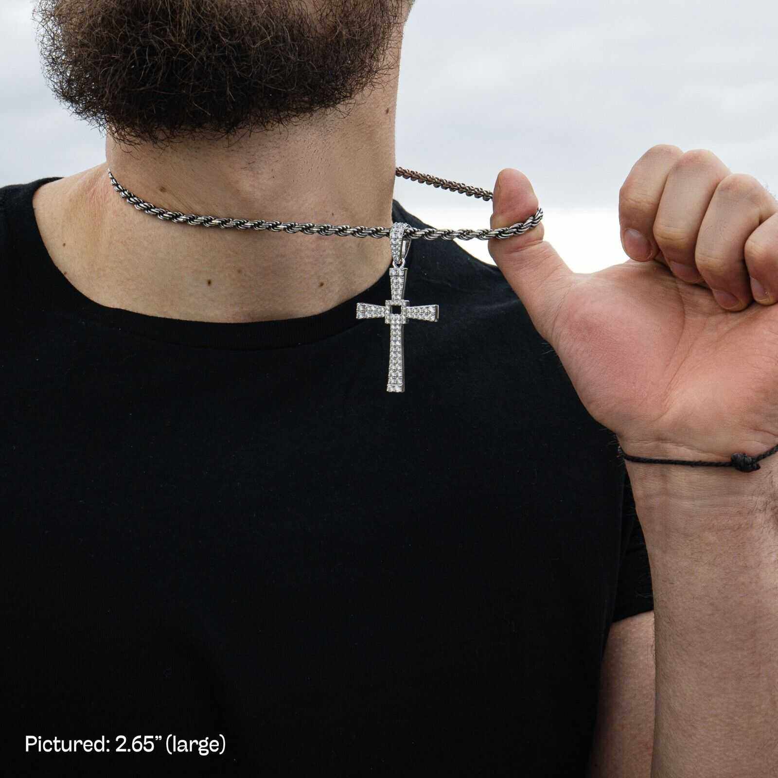 Cross Pendant - 925 Sterling Silver