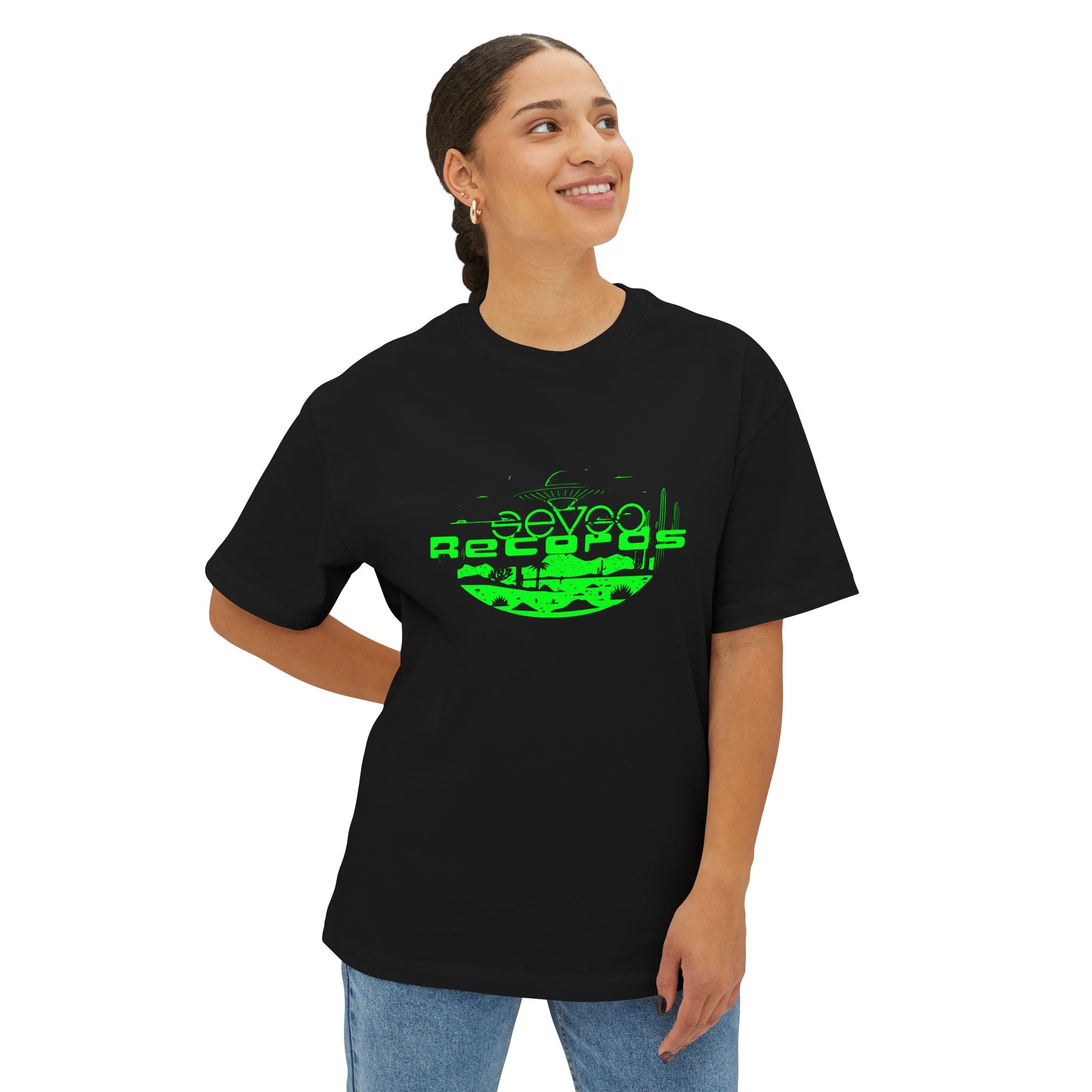 SEVCO Records Green UFO Shirt