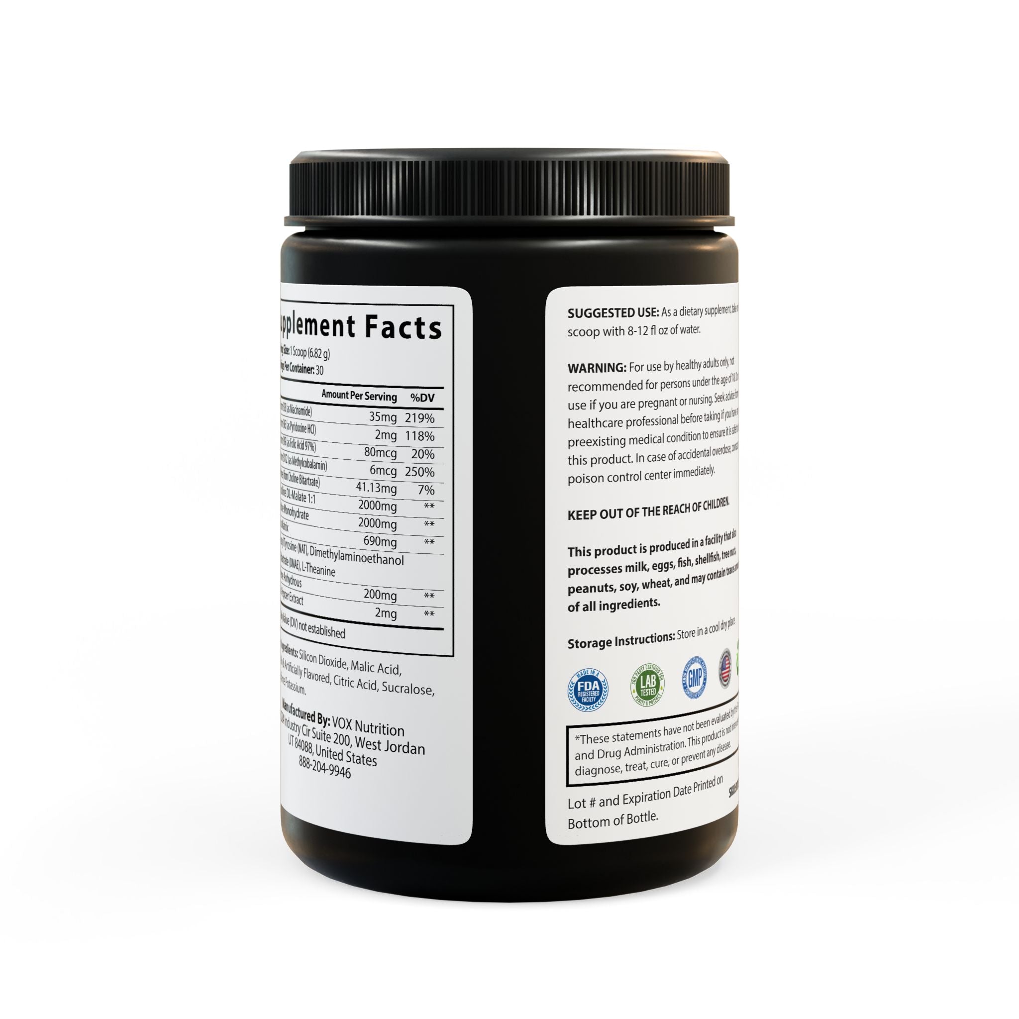 SEVCO Fruit Punch Pre-Workout (204g, 7.1oz)