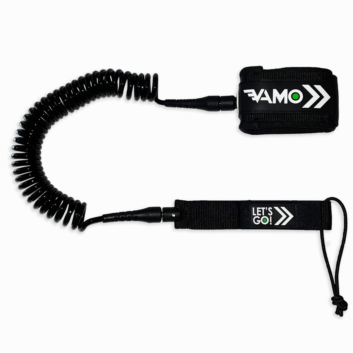 9' Full Coiled SUP Paddleboard Leash - Classic Collection