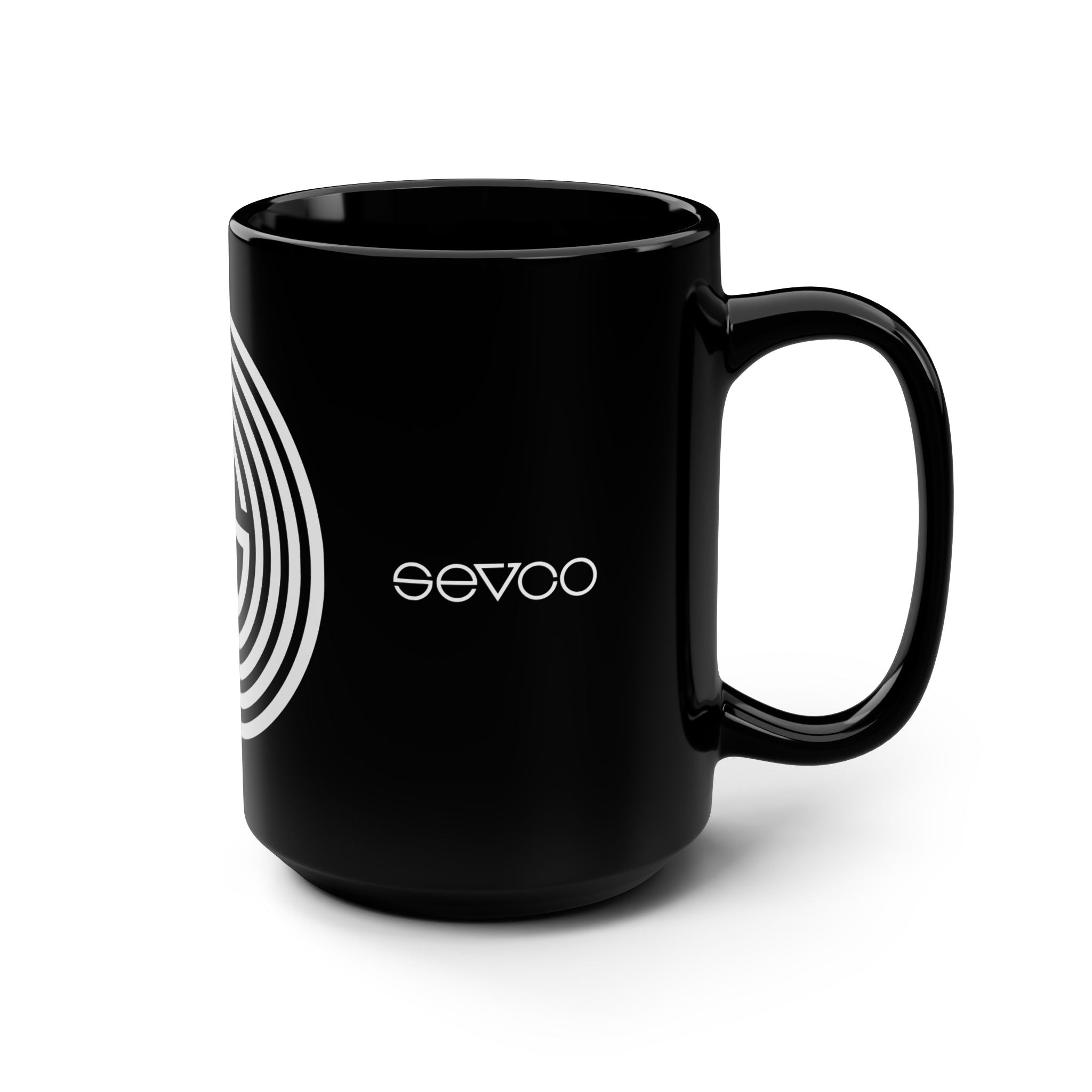 Jumbo Black SEVCO Mug