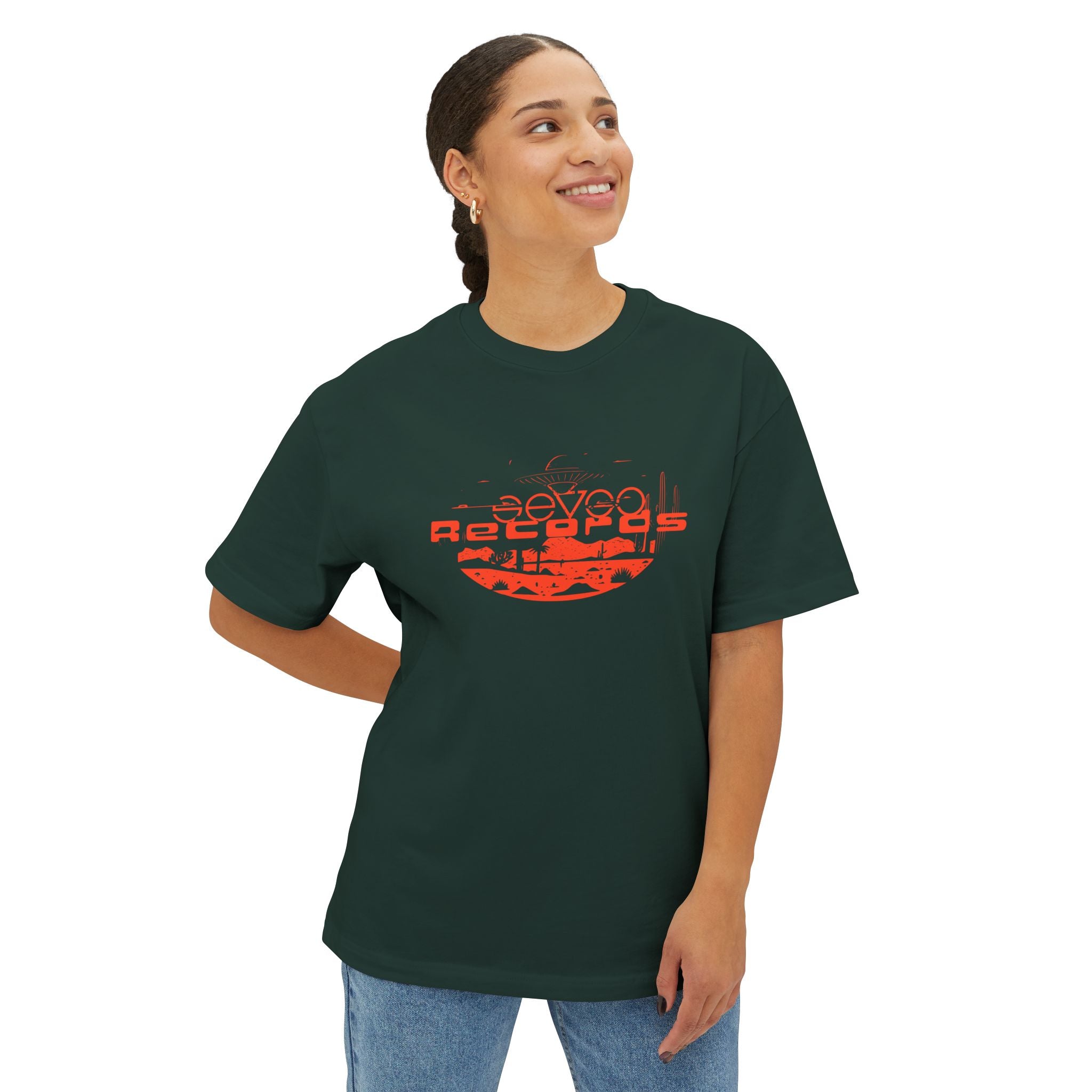 SEVCO Records Orange UFO Shirt