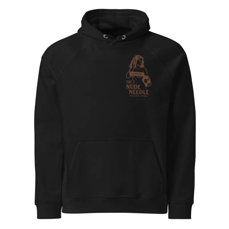 TheNudeNeedle Logo & Sexy Design Black Hoodie (Unisex)