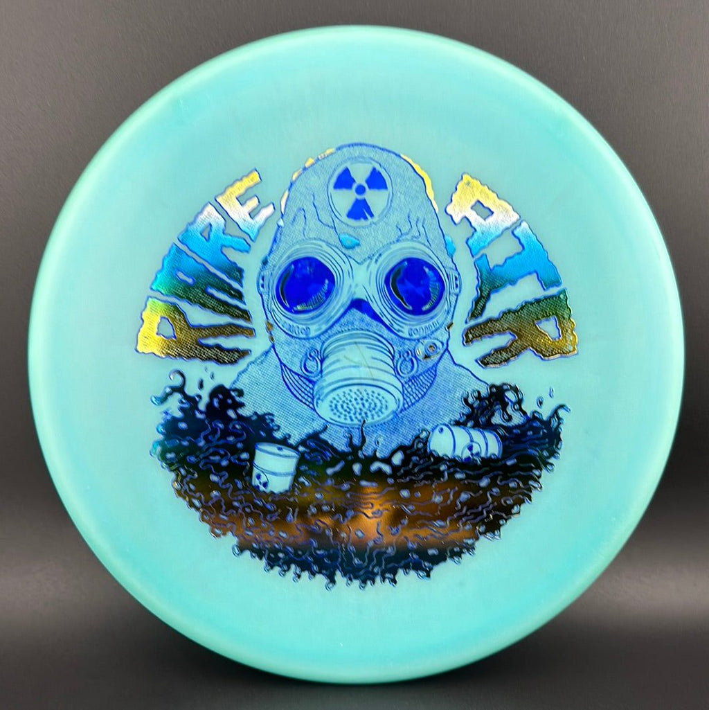 Color Lunar Recon Mortar F2 (Penned Run) - RADioactive Man Stamp