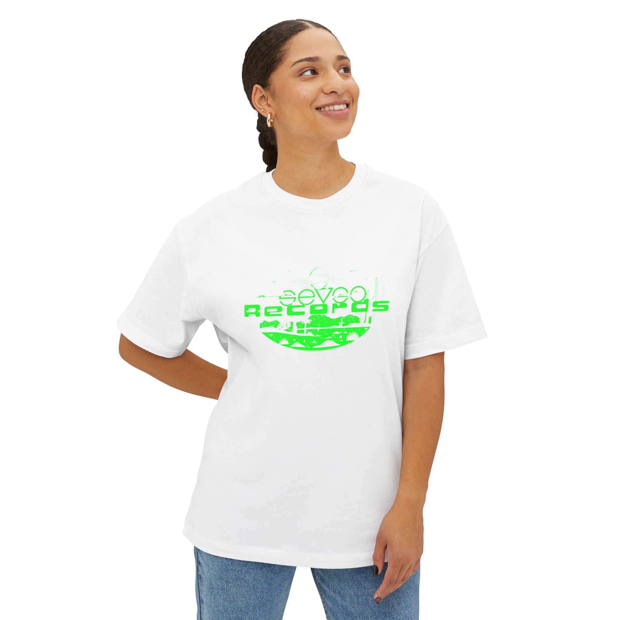 SEVCO Records Green UFO Shirt