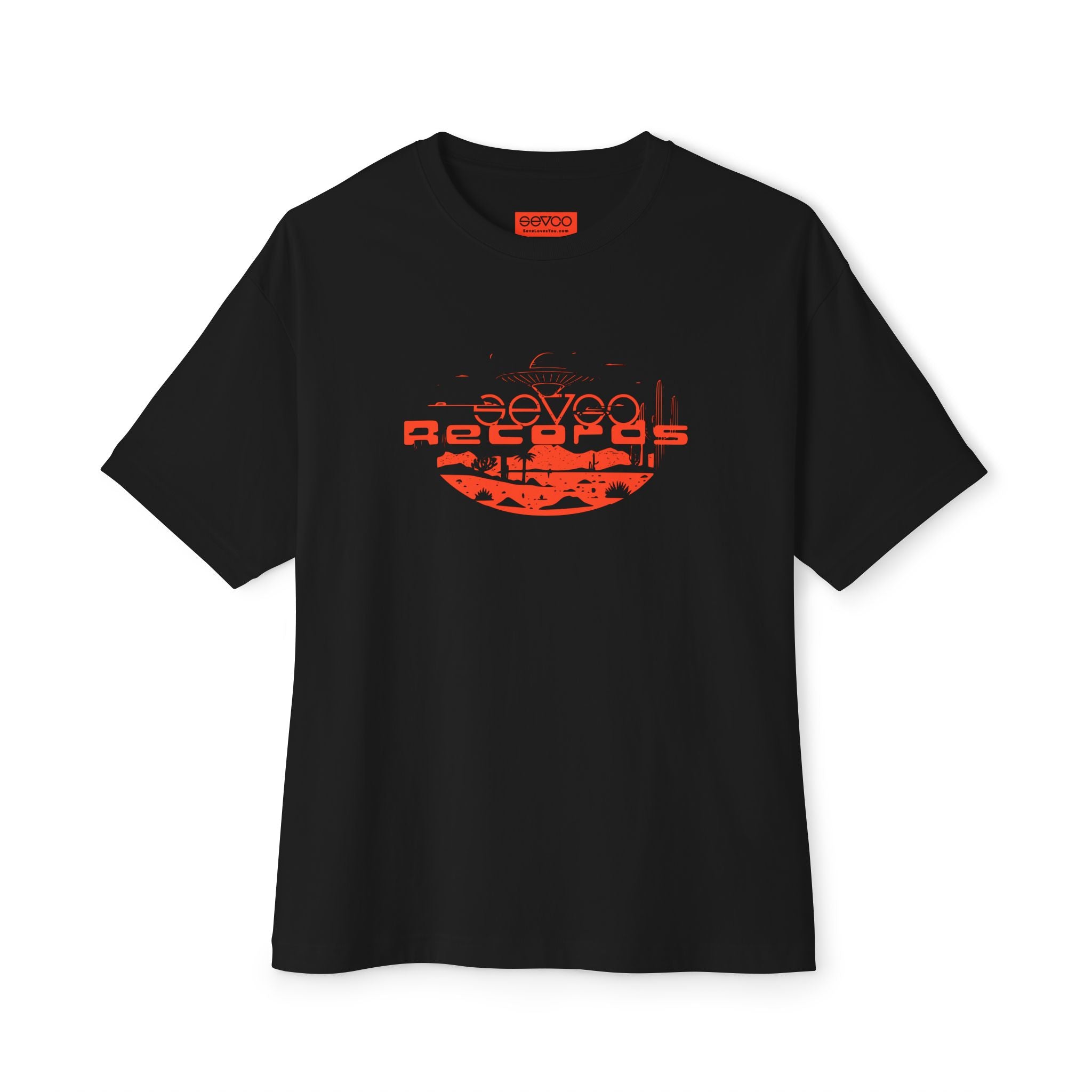 SEVCO Records Orange UFO Shirt