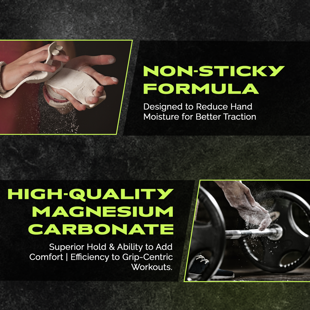 Premium Magnesium Block Chalk – Lab‑tested. Rugged. Ready for real workouts.