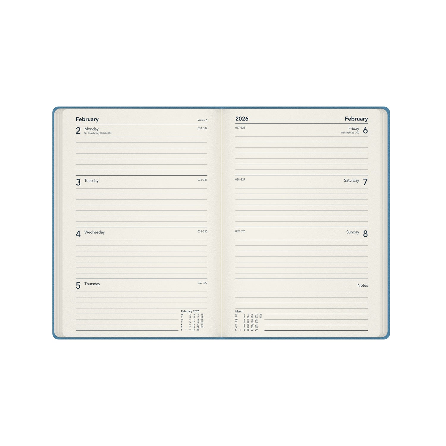 Legacy - A5 Week-to-View Mid/Academic Year Planner 2025-2026