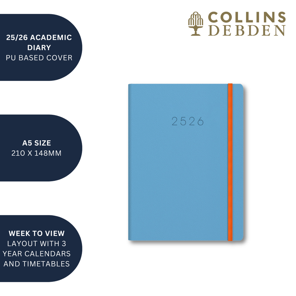 Legacy - A5 Week-to-View Mid/Academic Year Planner 2025-2026