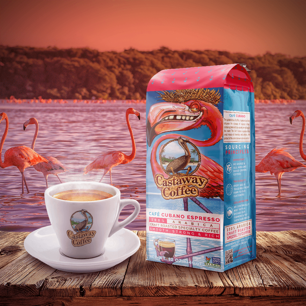 Castaway Coffee Café Cubano Nespresso Capsule 10 count