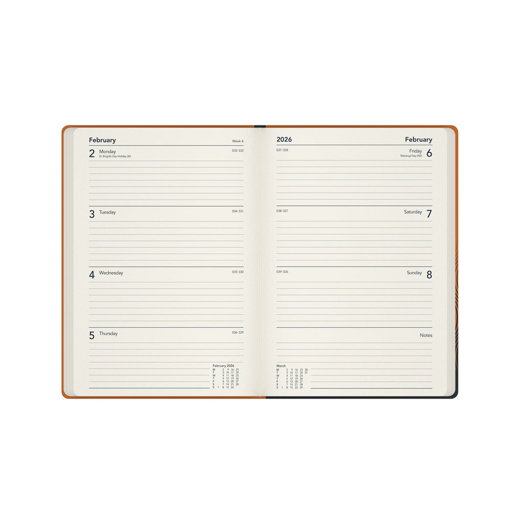 Balance -A5 Week-to-View Mid/Academic Year Diary Planner 2025-2026