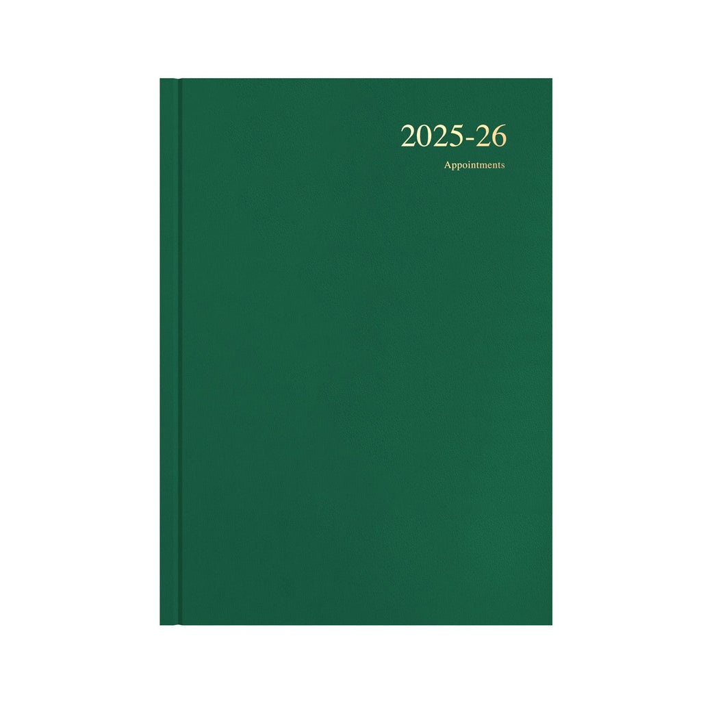 Essentials - A4 Day-to-Page with Appointments Mid/Academic Year Diary Planner 2025-2026