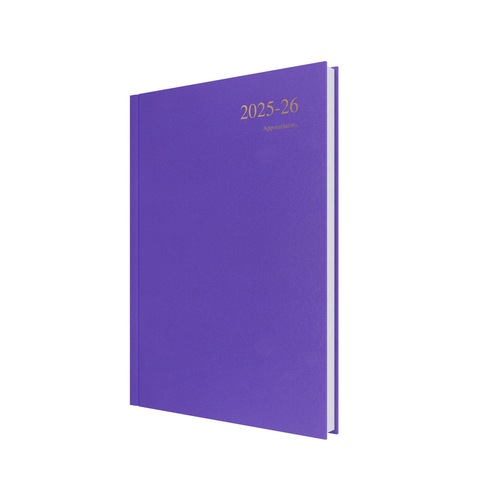 Essentials - A4 Day-to-Page with Appointments Mid/Academic Year Diary Planner 2025-2026
