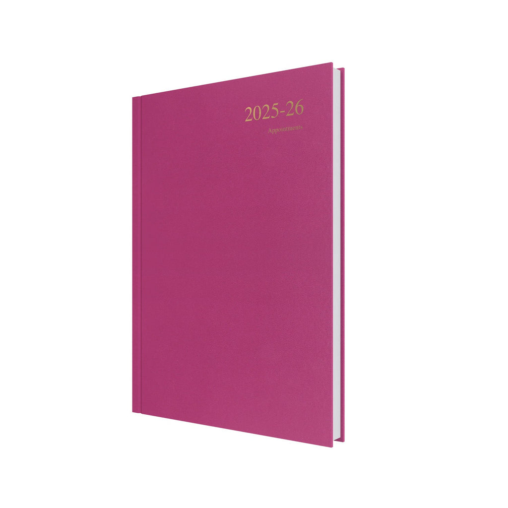 Essentials - A4 Day-to-Page with Appointments Mid/Academic Year Diary Planner 2025-2026