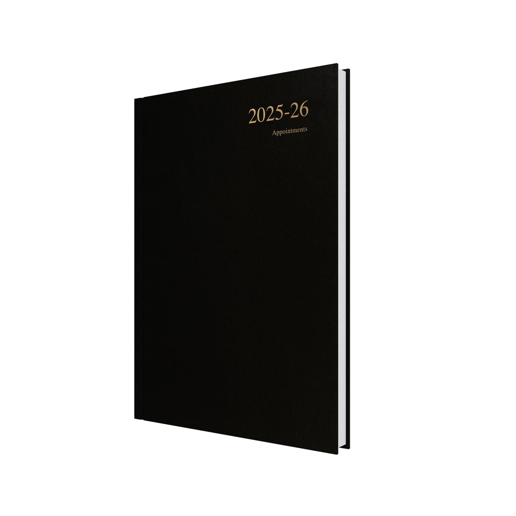 Essentials - A4 Day-to-Page with Appointments Mid/Academic Year Diary Planner 2025-2026