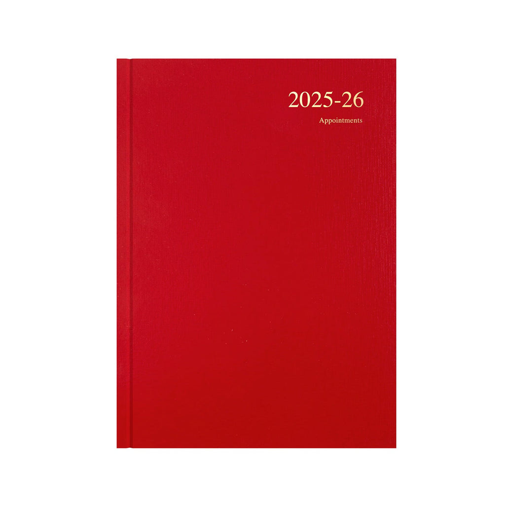Essentials - A4 Week-to-View with Appointments Mid/Academic Year Diary Planner 2025-2026