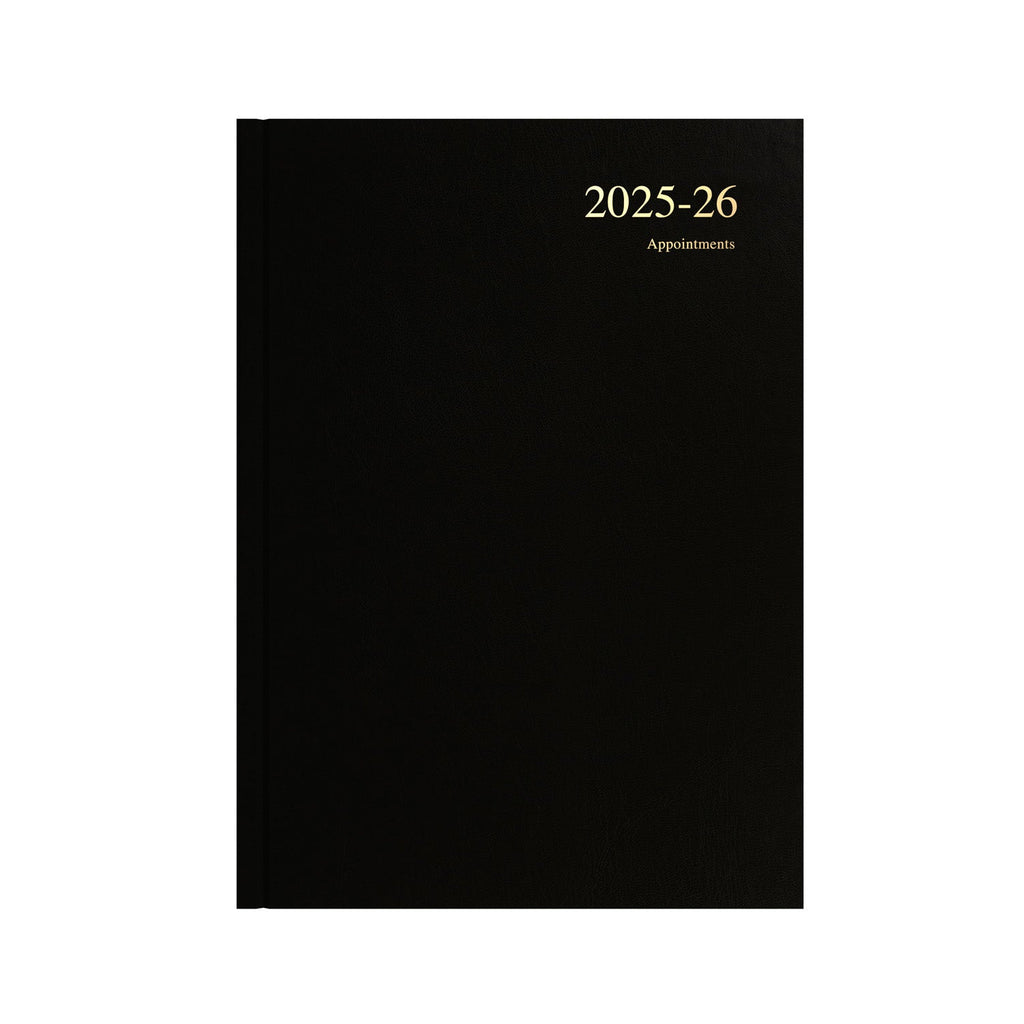 Essentials - A4 Week-to-View with Appointments Mid/Academic Year Diary Planner 2025-2026