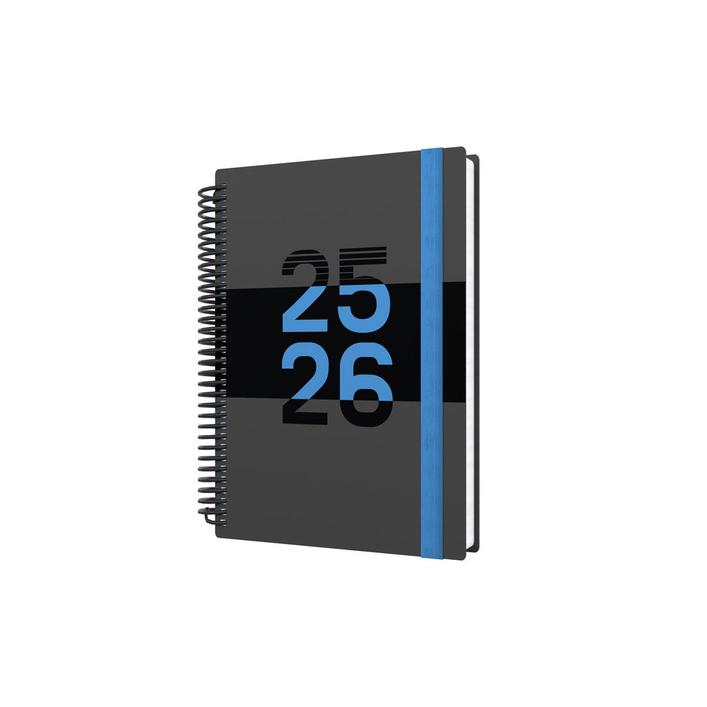 Delta - A5 Day-To-Page with Appointments Mid/Academic Year Planner 2025-2026