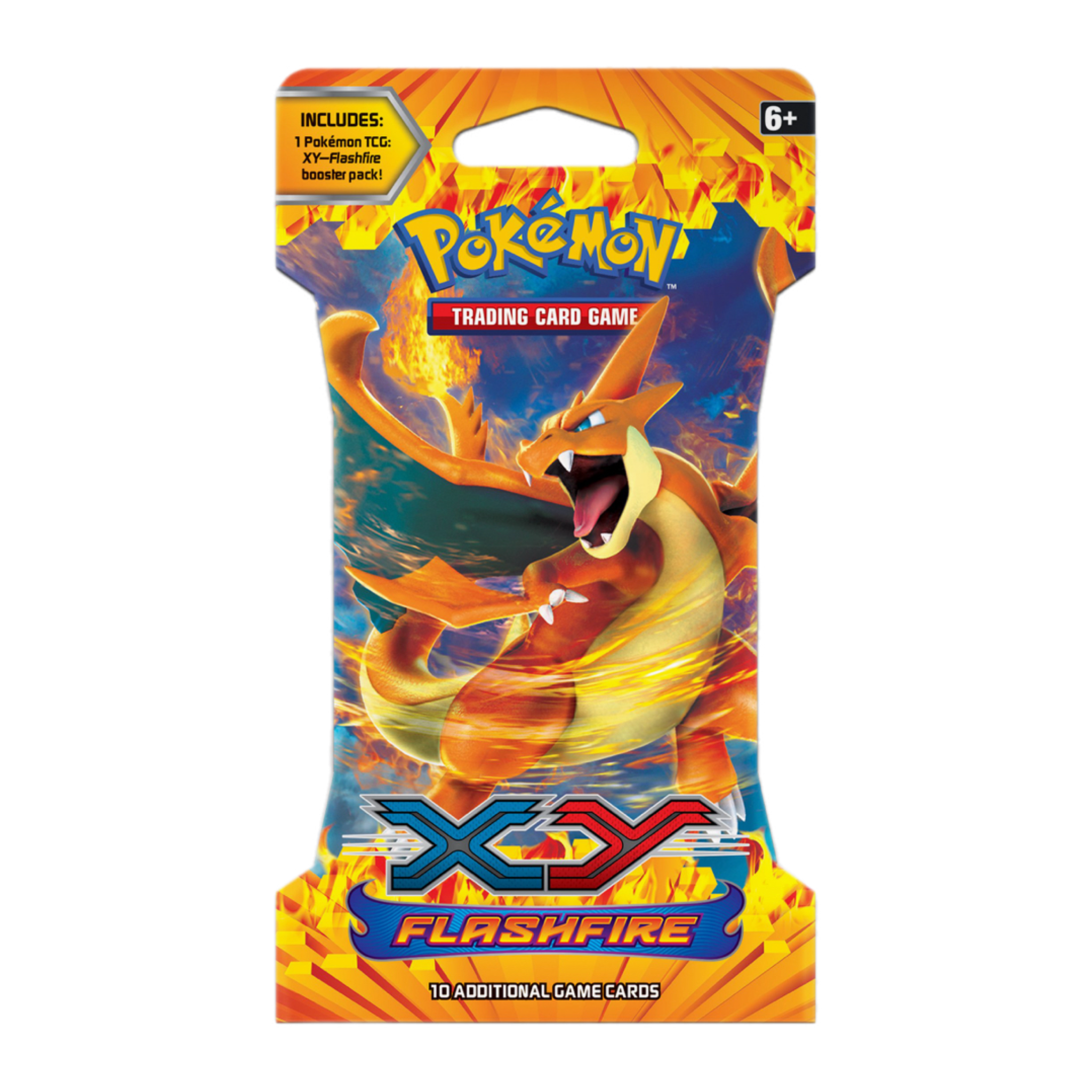 Pokemon TCG: XY—Flashfire Sleeved Booster Pack (10 Cards)