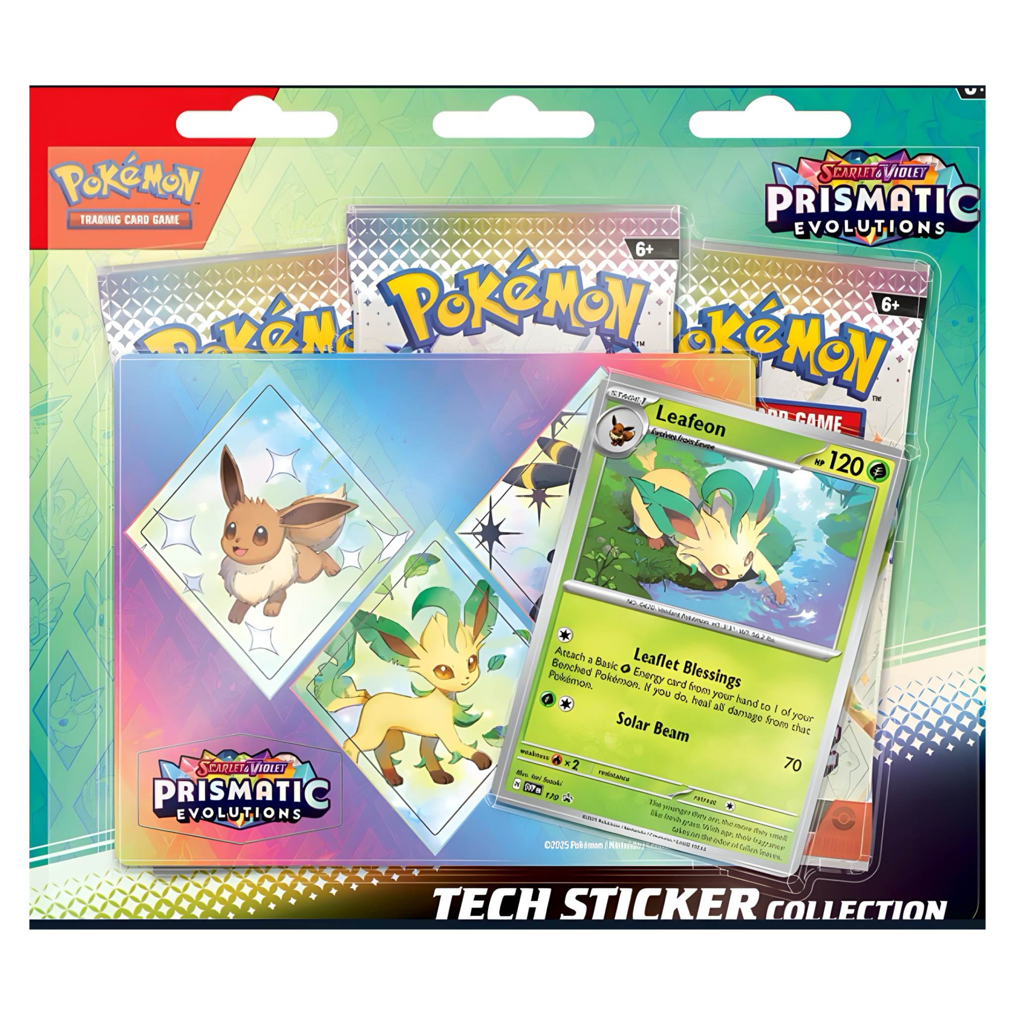 Pokemon TCG: Scarlet & Violet - Prismatic Evolutions Tech Sticker Collection