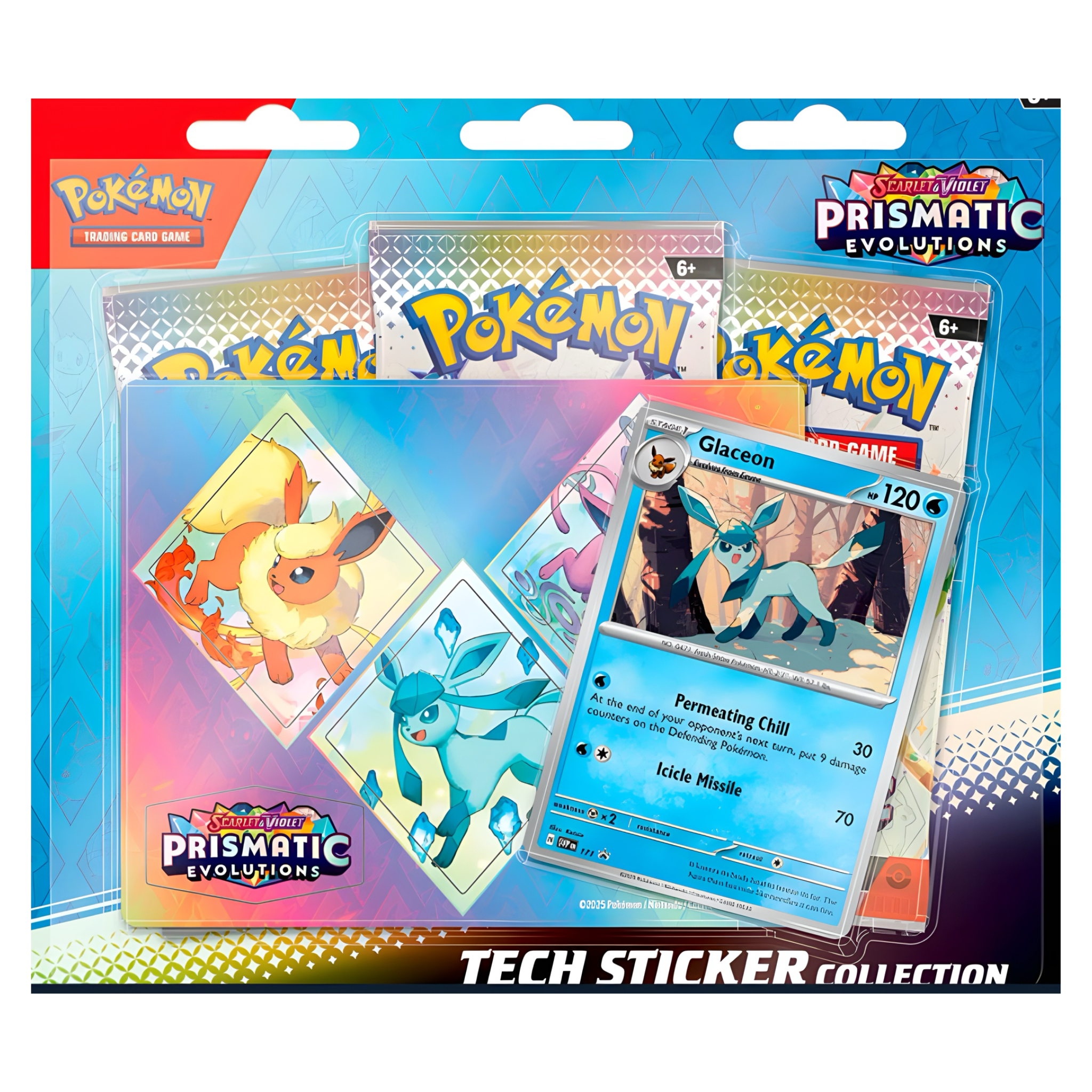 Pokemon TCG: Scarlet & Violet - Prismatic Evolutions Tech Sticker Collection