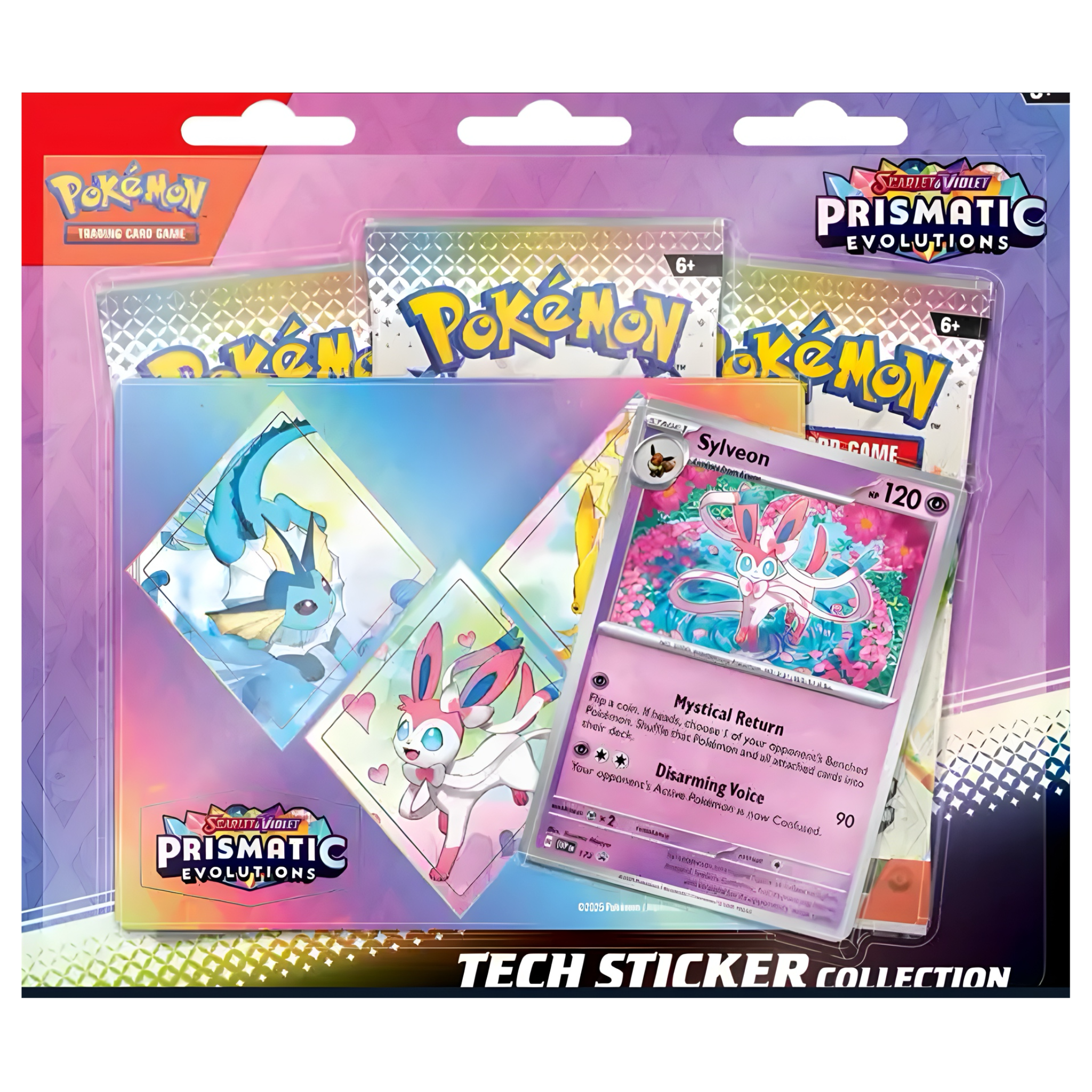 Pokemon TCG: Scarlet & Violet - Prismatic Evolutions Tech Sticker Collection