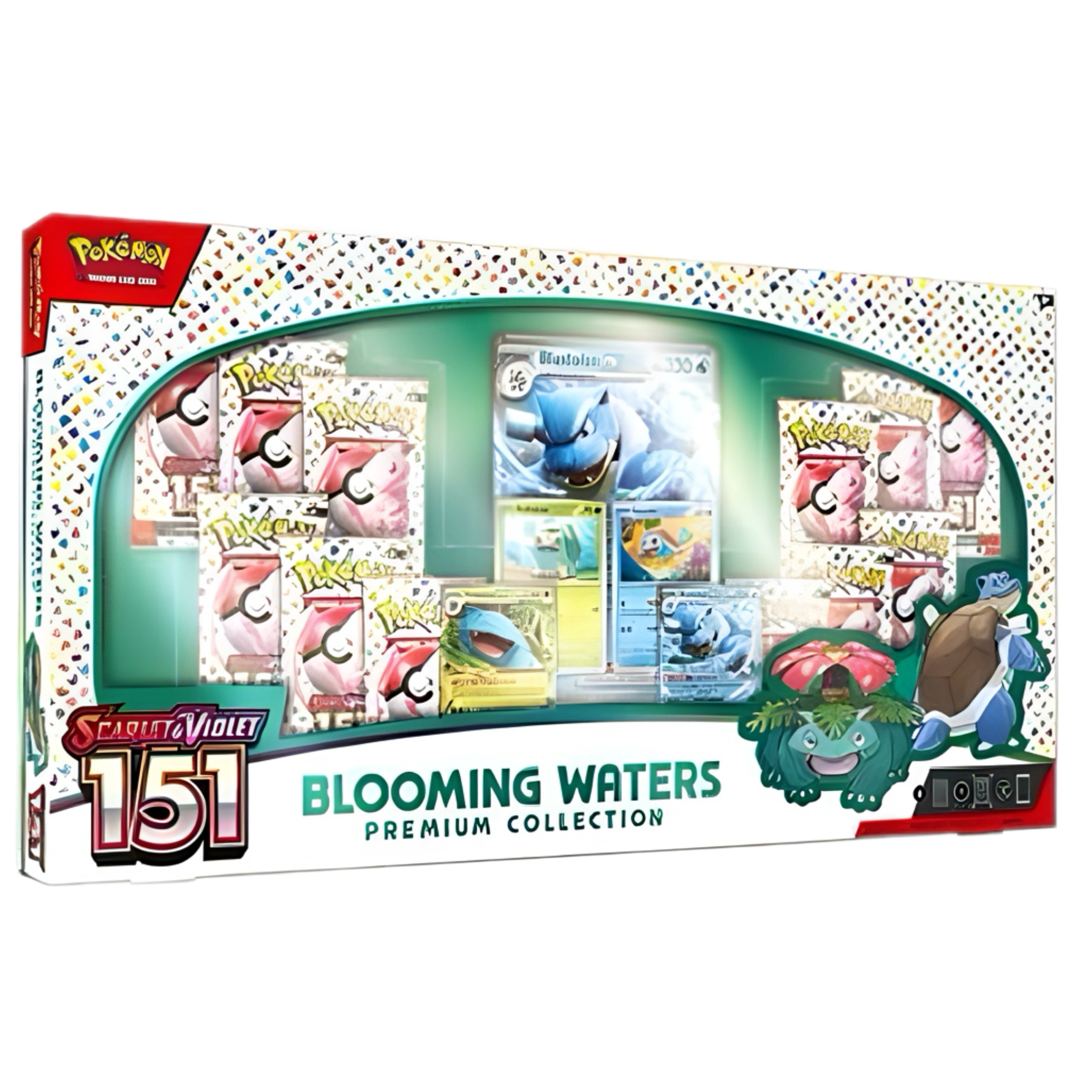 Pokemon TCG: 151 Blooming Waters Premium Collection Box