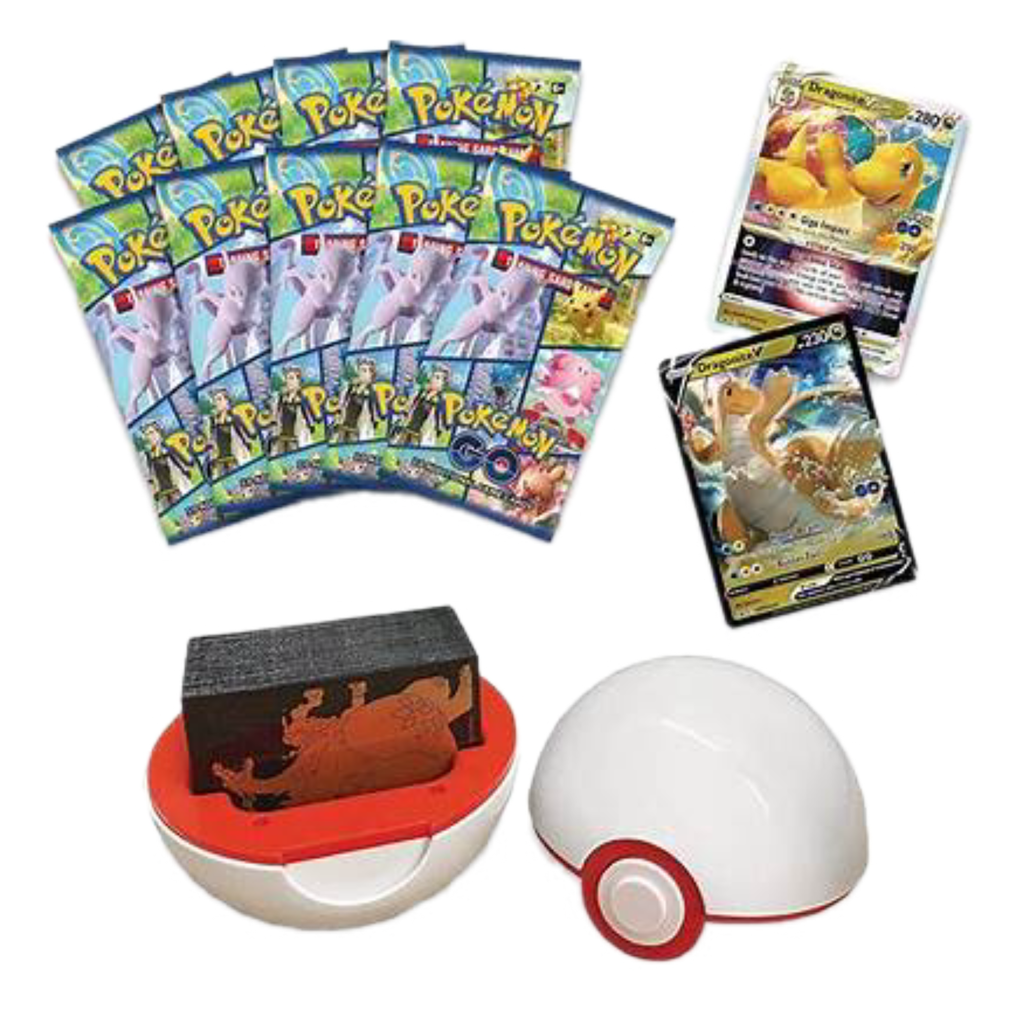 Pokemon TCG: Pokemon GO Premier Deck Holder Collection Dragonite VSTAR