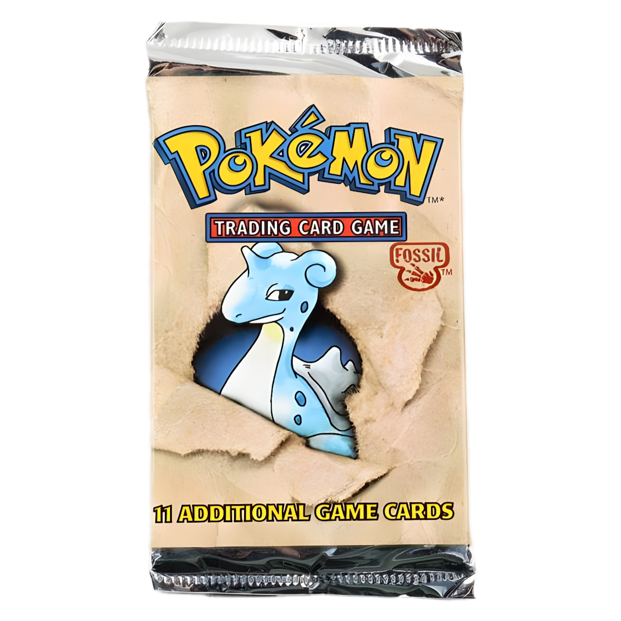 Pokemon TCG: Pokémon Original FOSSIL Factory Sealed Booster Pack