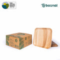 Bosnal - Palm Leaf Biodegradable Plates, 10 inch, Square
