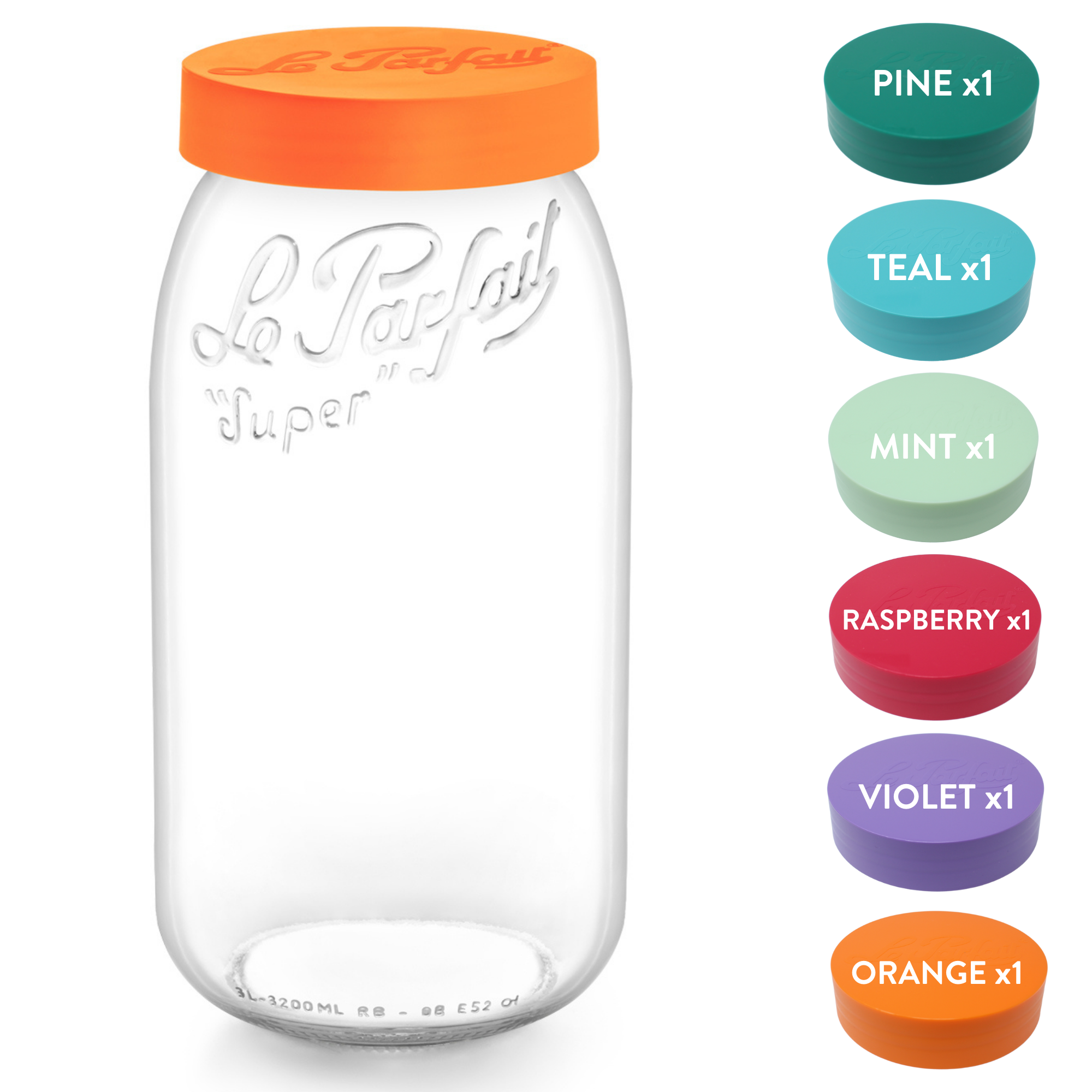 Le Parfait Screw Top Jars - Wholesale