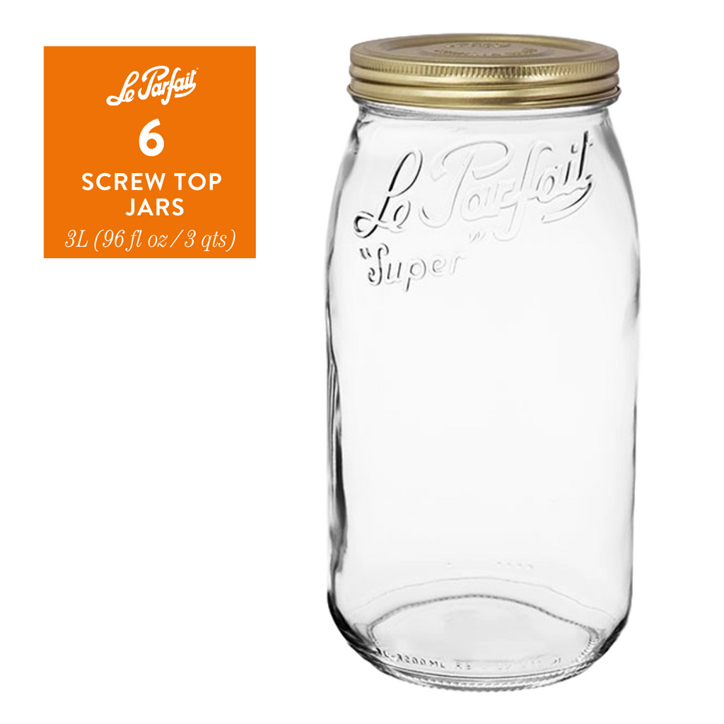 Le Parfait Screw Top Jars - Wholesale