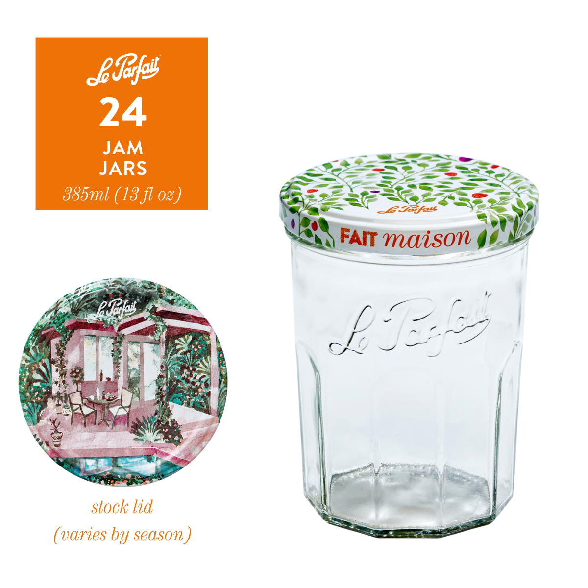 Le Parfait Jam Jars - Wholesale