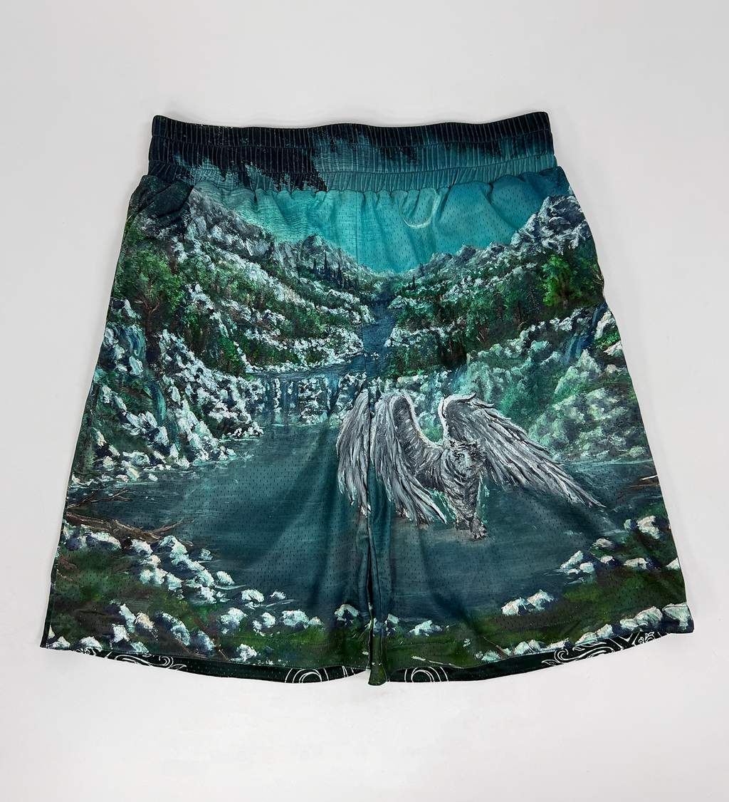 GODREALM-TRANCE SHORTS