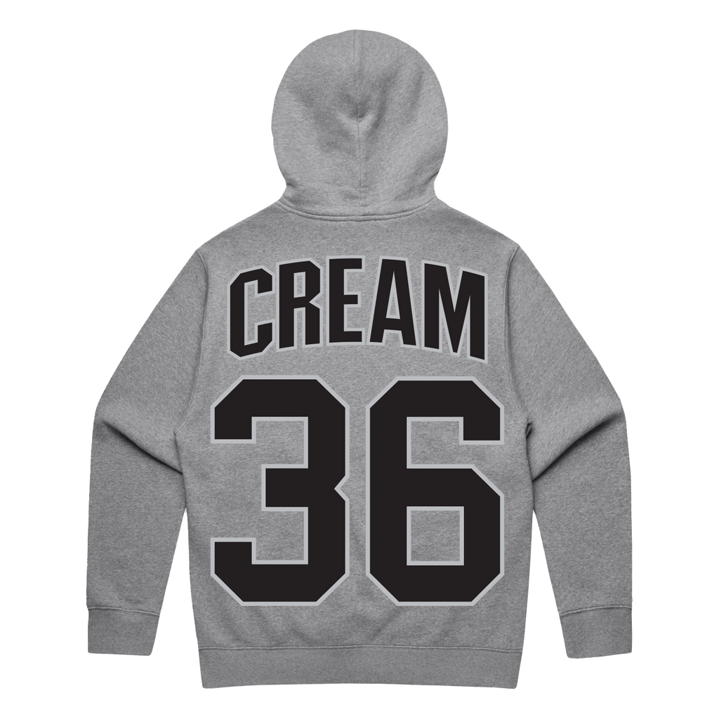 Shaolin Sluggers Zip Hoodie - Heather Gray