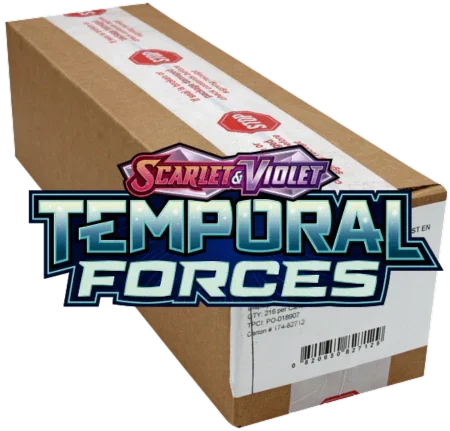 Scarlet & Violet: Temporal Forces - Booster Box Case of 6