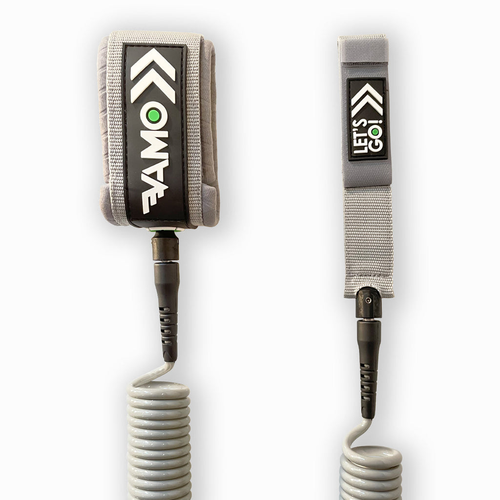 9' Full Coiled SUP Paddleboard Leash - Classic Collection