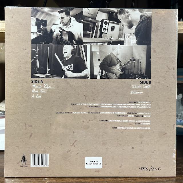 Moments Before... (10" VINYL) | Mint (M) Mint (M)