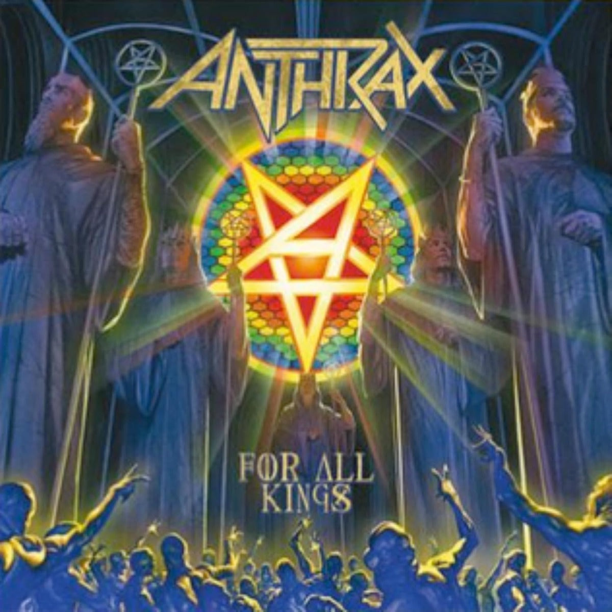 For All Kings (2x CLEAR W/ BLUE/YELLOW SPLATTER VINYL) | Mint (M) Mint (M)