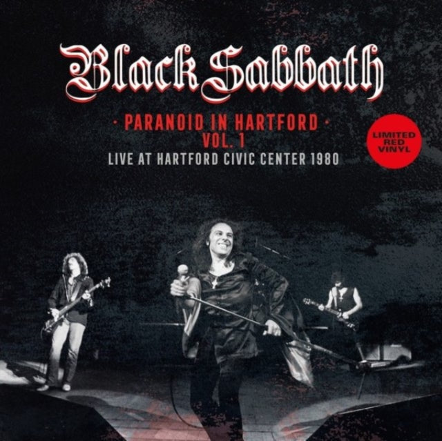 Paranoid In Hartford Vol. 1: Live At The Hartford Civic Center 1980 (Limited Edition, Red Colored Vinyl) [Import] | Mint (M) Mint (M)