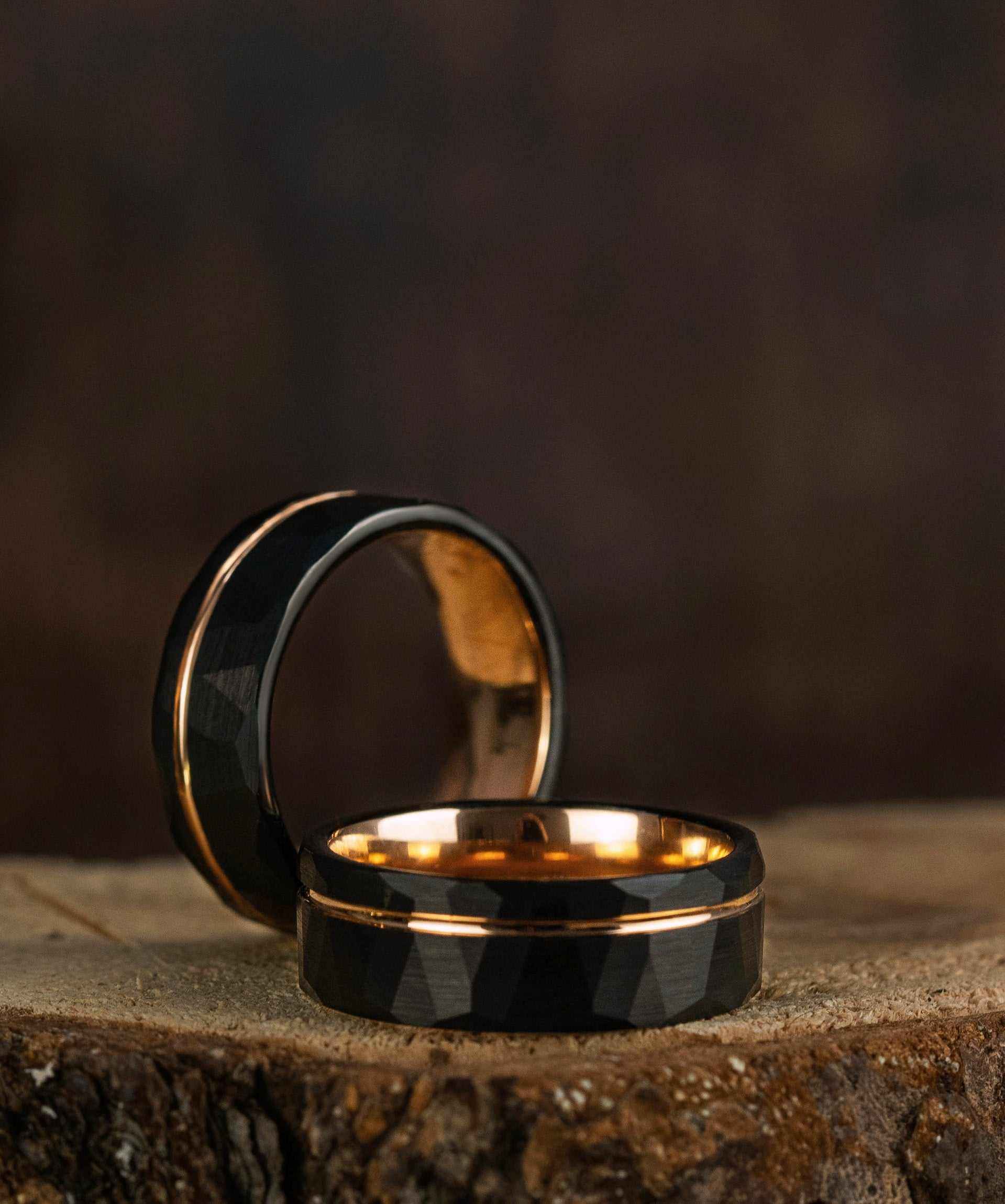 Black Tungsten Ring