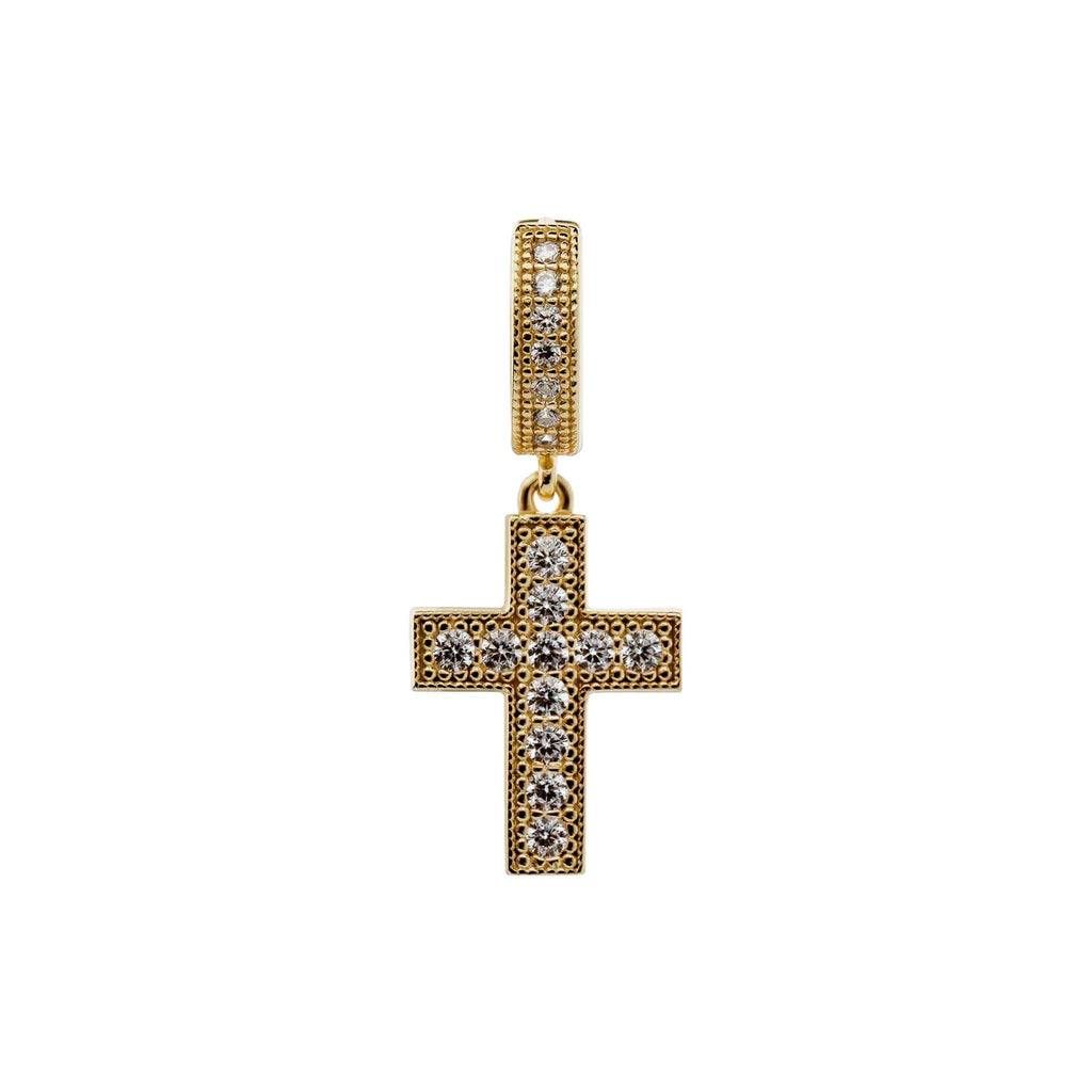 Divine Cross Earrings