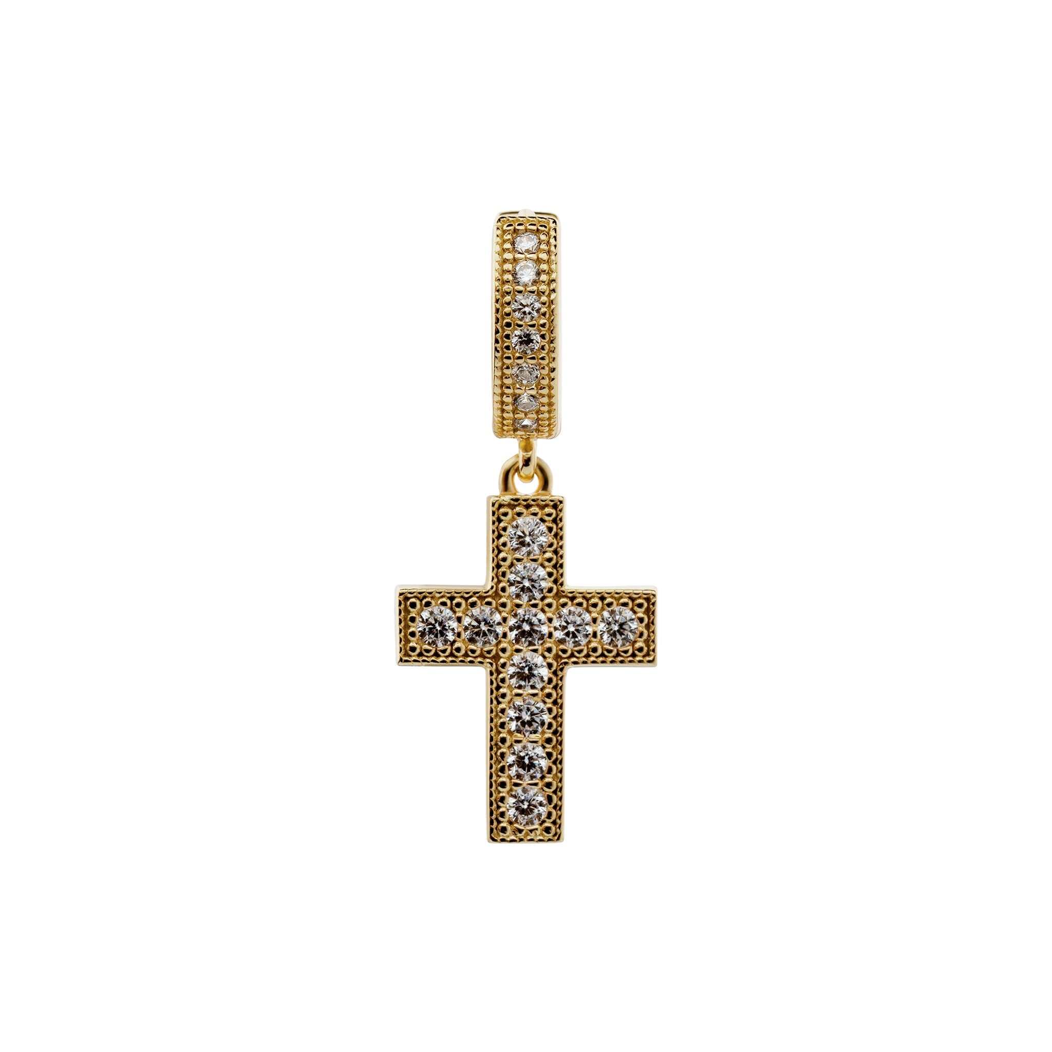 Divine Cross Earrings