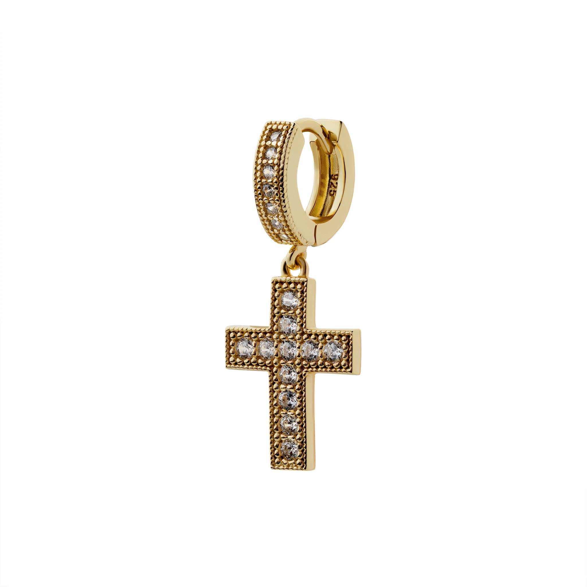 Divine Cross Earrings