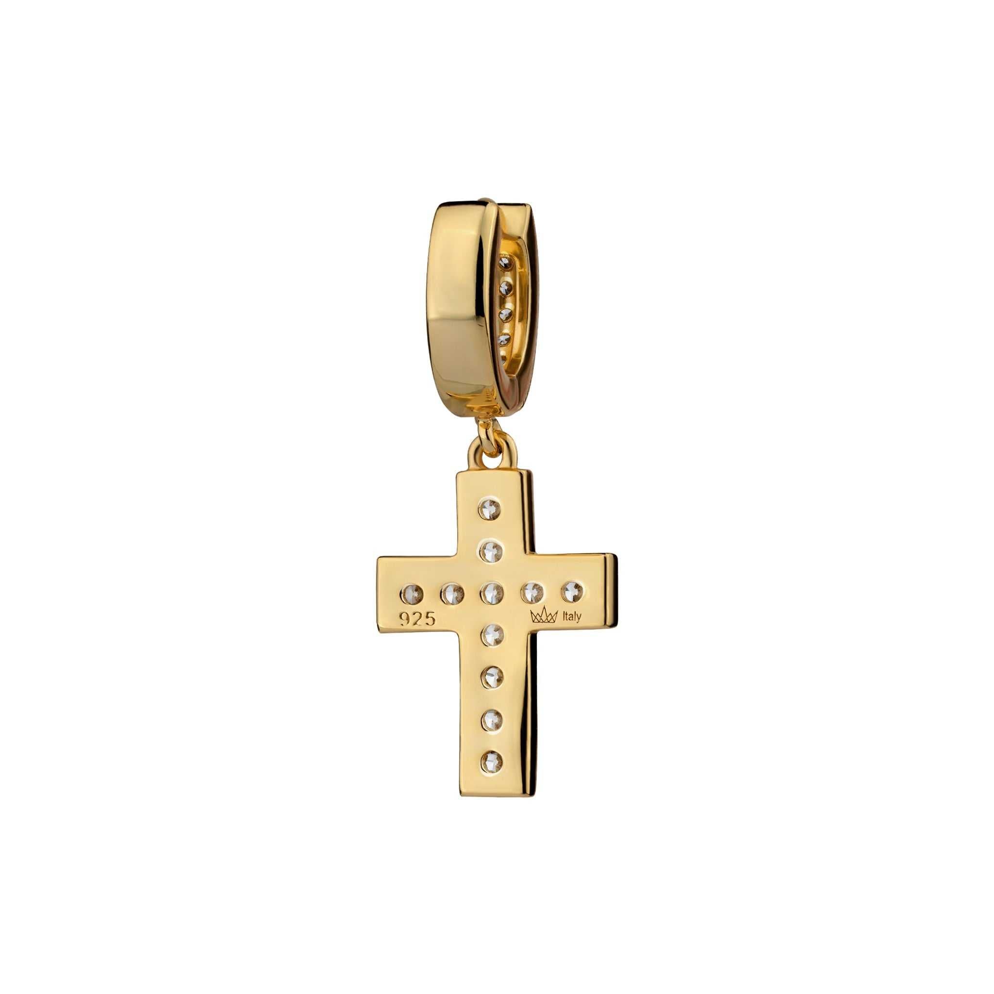 Divine Cross Earrings